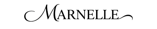 Black 'Marnelle' logo on a white background